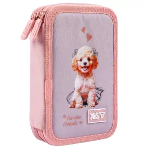 Пенал твердий Yes подвійний My Puppy HP-01