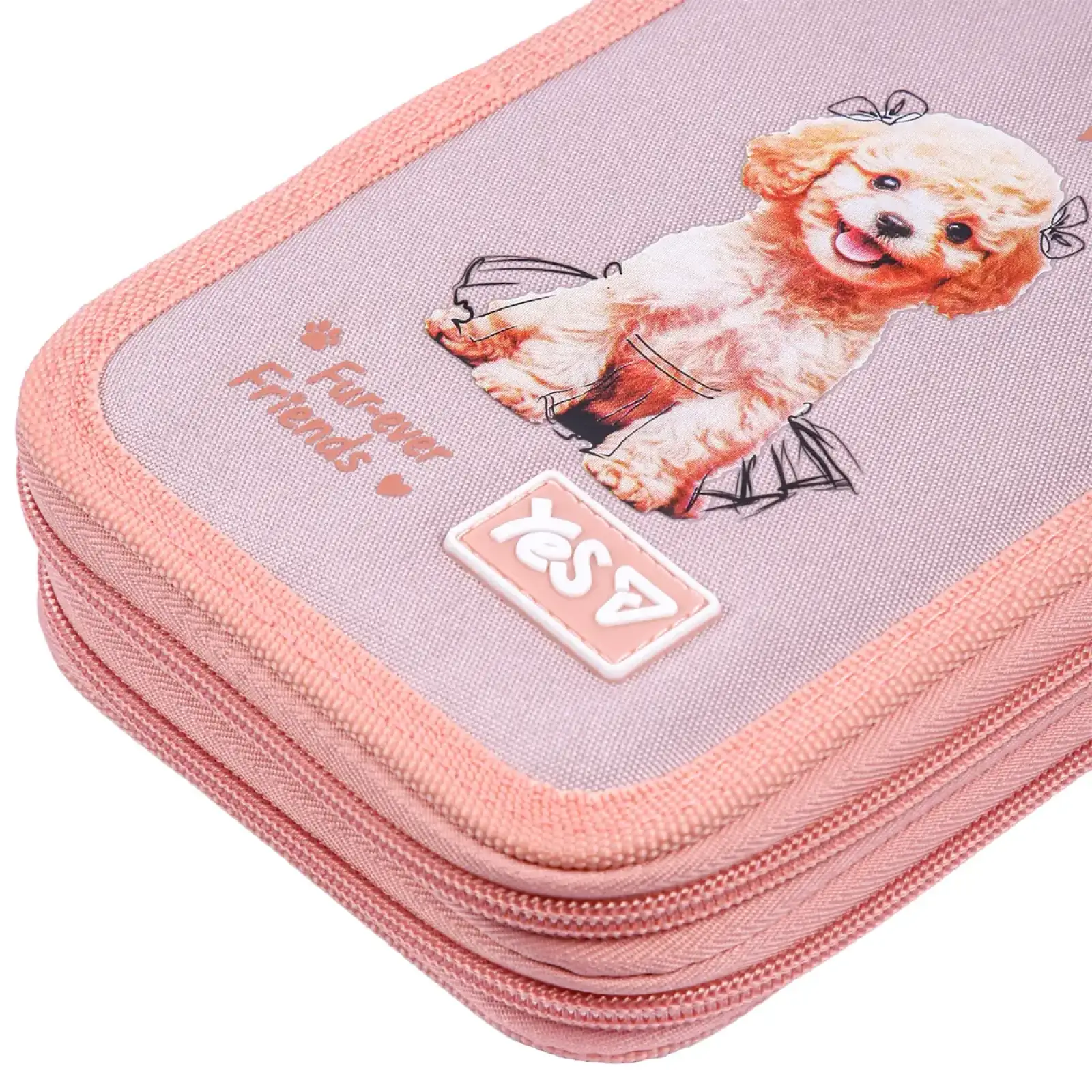 Пенал твердий Yes подвійний My Puppy HP-01