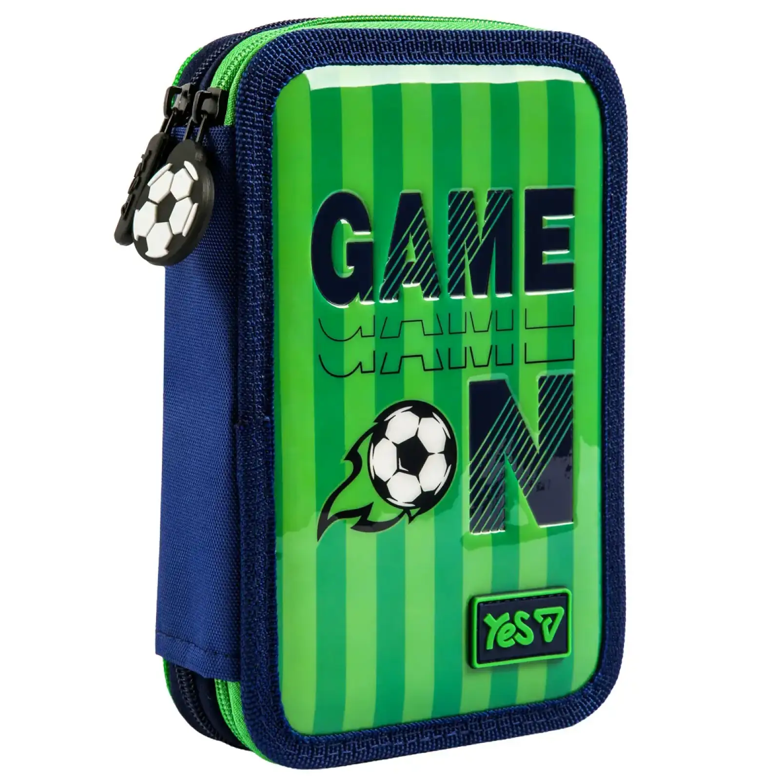 Пенал твердий Yes подвійний Football Fan HP-01