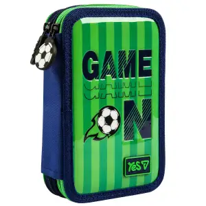 Пенал твердий Yes подвійний Football Fan HP-01