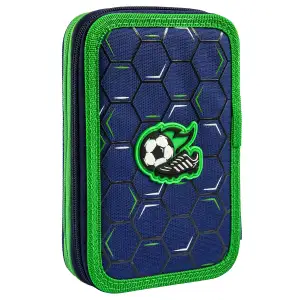 Пенал твердий Yes подвійний Football Fan HP-01