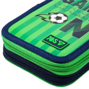 Пенал твердий Yes подвійний Football Fan HP-01