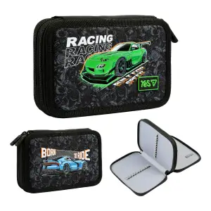 Пенал твердий Yes подвійний Racing Life HP-01