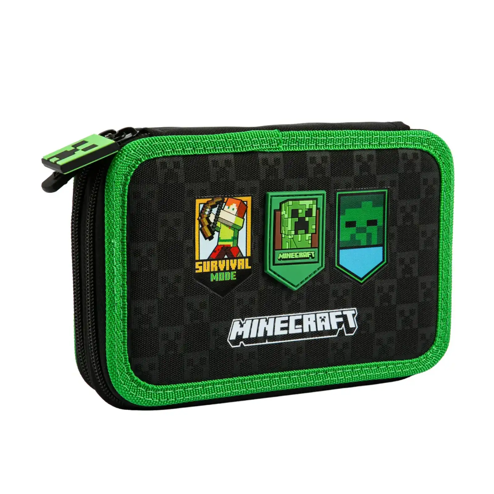 Пенал твердый Yes двойной Minecraft Adventure HP-01