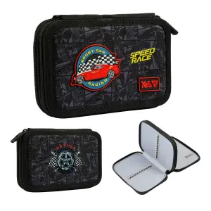 Пенал твердий Yes подвійний Drift King HP-01