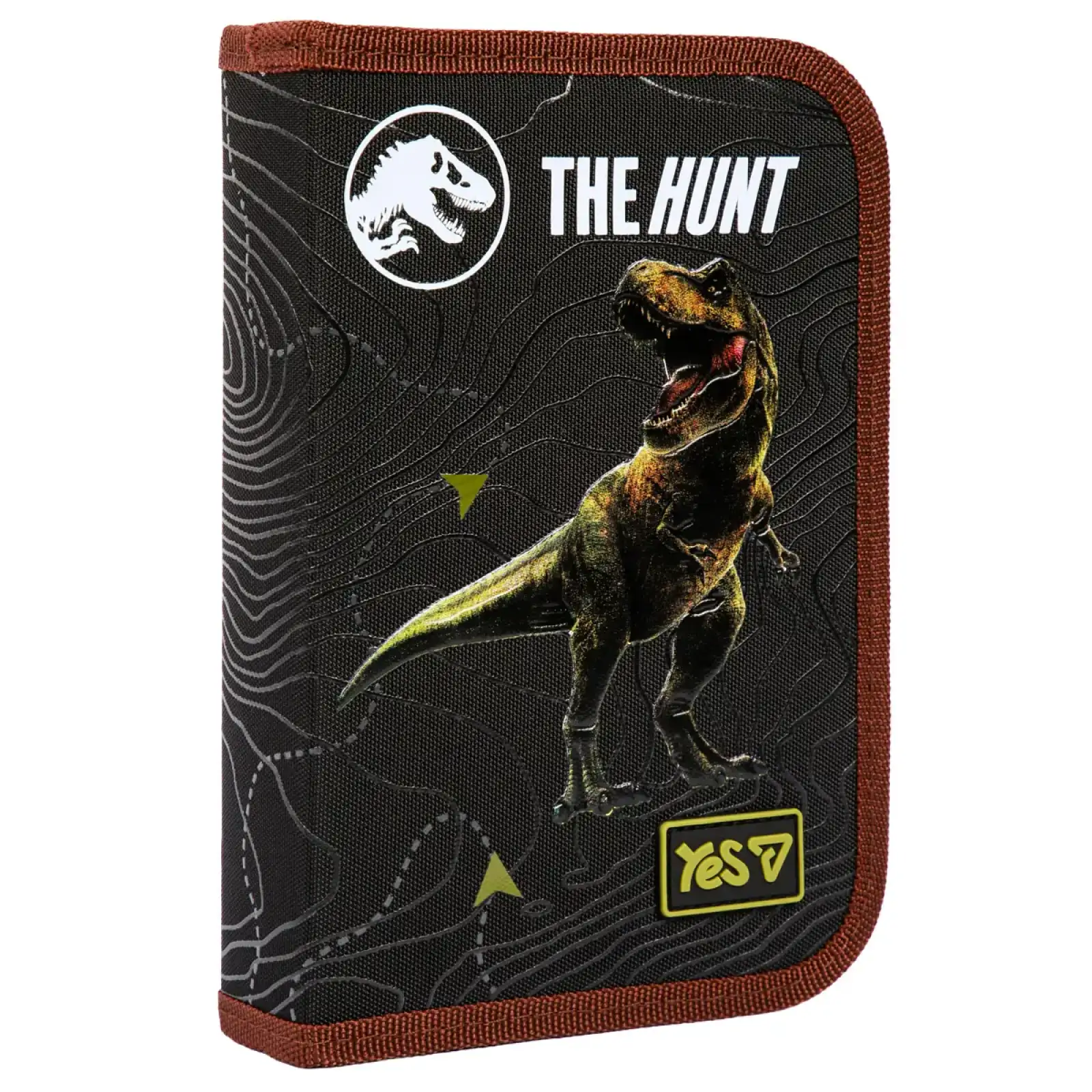 Пенал твердий Yes одинарний без клапана Jurassic World. Dino HP-02
