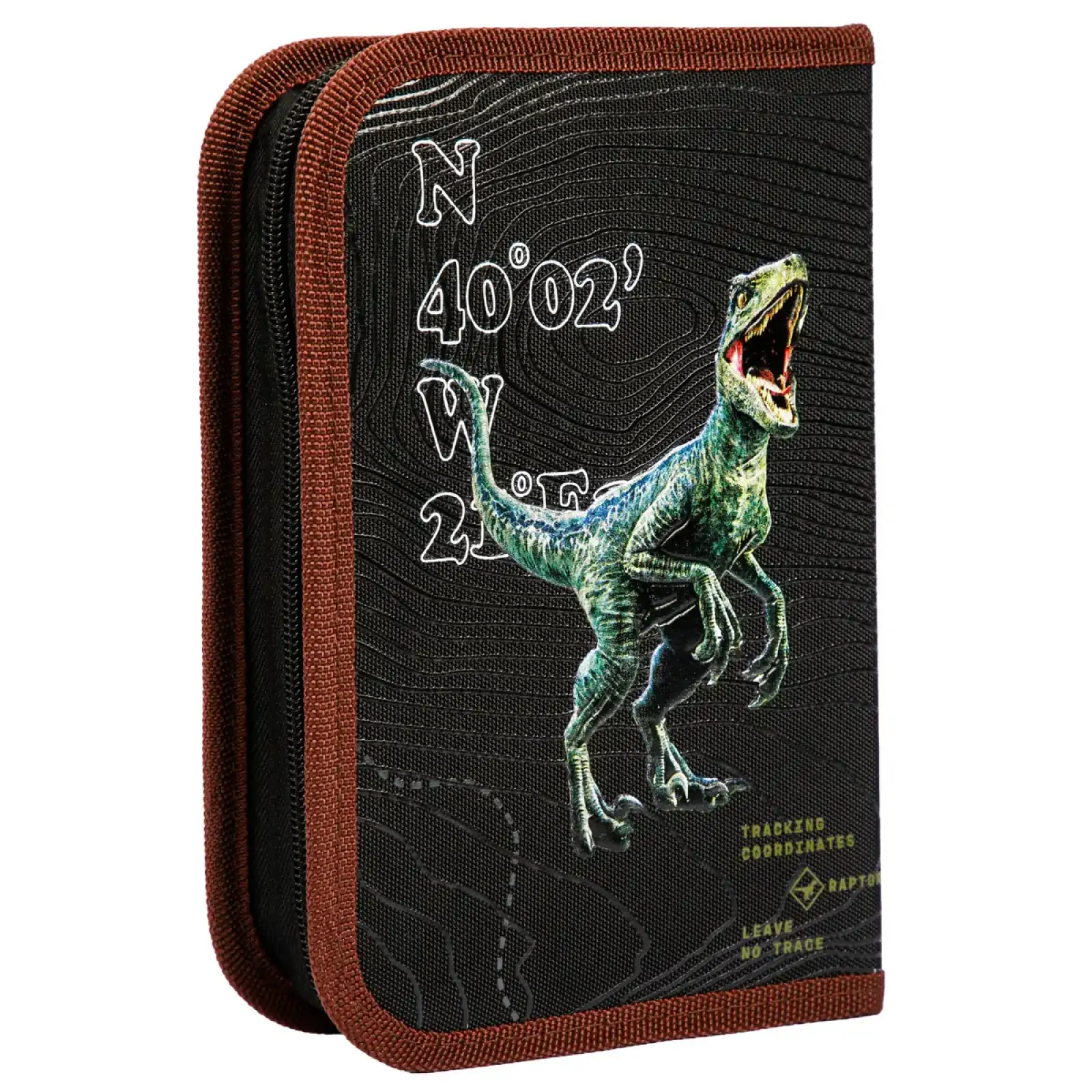 Пенал твердий Yes одинарний без клапана Jurassic World. Dino HP-02