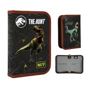 Пенал твердий Yes одинарний без клапана Jurassic World. Dino HP-02