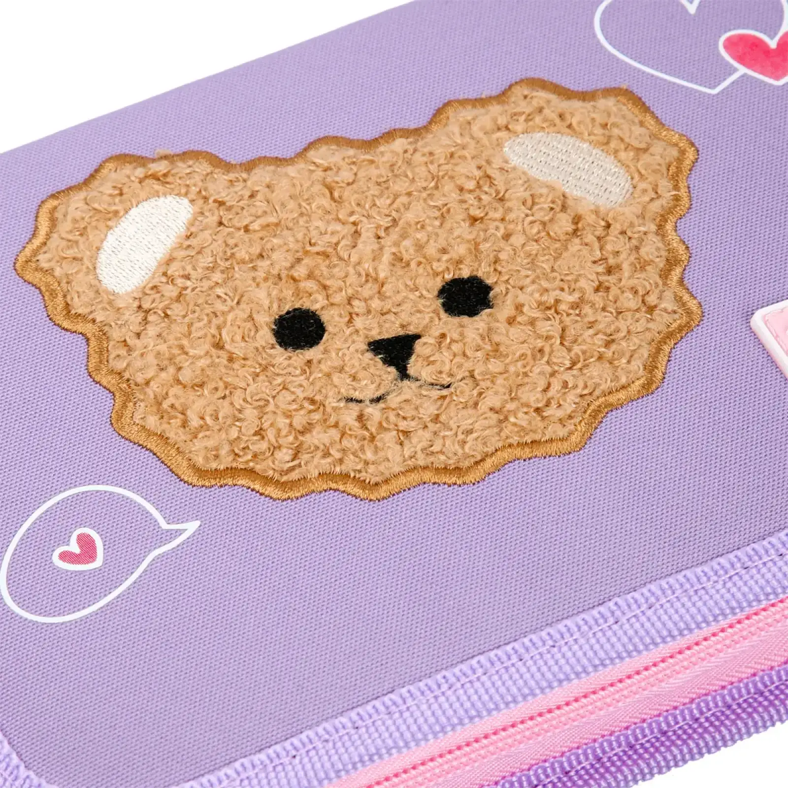 Пенал твердый Yes одинарный с клапаном Bear Rules HP-03