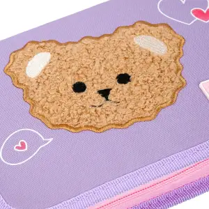 Пенал твердый Yes одинарный с клапаном Bear Rules HP-03