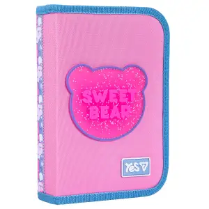 Пенал твердий Yes одинарний з клапаном Sweet Bear HP-03