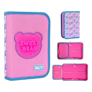 Пенал твердий Yes одинарний з клапаном Sweet Bear HP-03