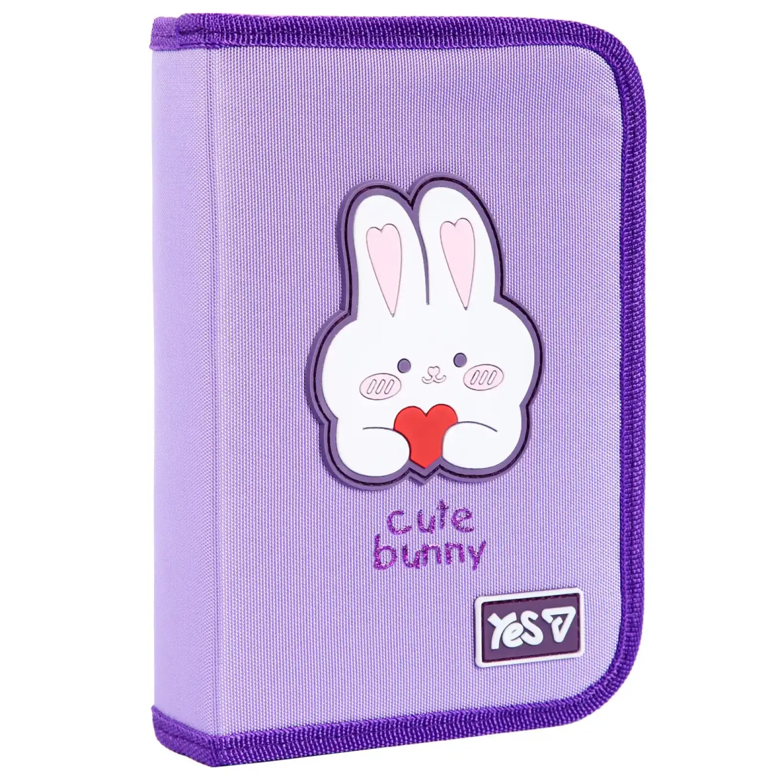 Пенал твердий Yes одинарний з двома клапанами Cute Bunny HP-04