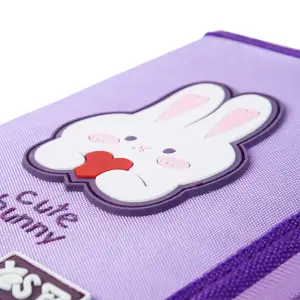 Пенал твердий Yes одинарний з двома клапанами Cute Bunny HP-04