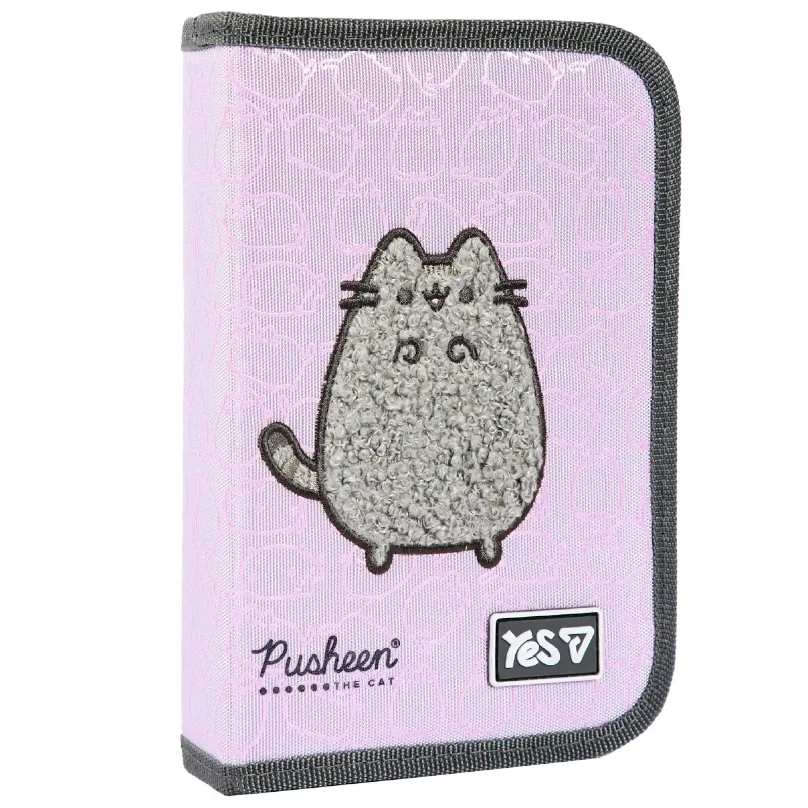 Пенал твердий Yes одинарний з двома клапанами Pusheen Delicacy HP-04