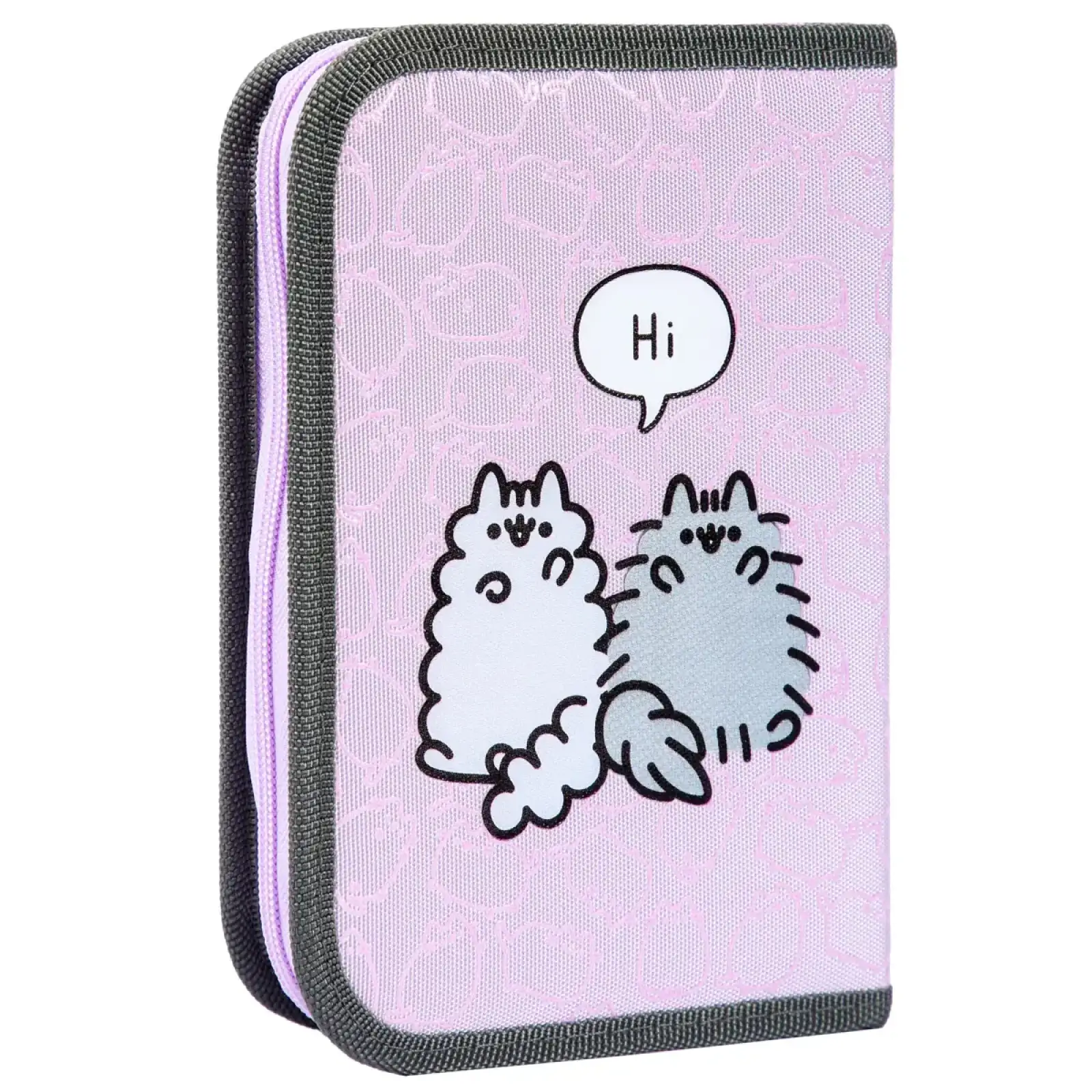 Пенал твердий Yes одинарний з двома клапанами Pusheen Delicacy HP-04