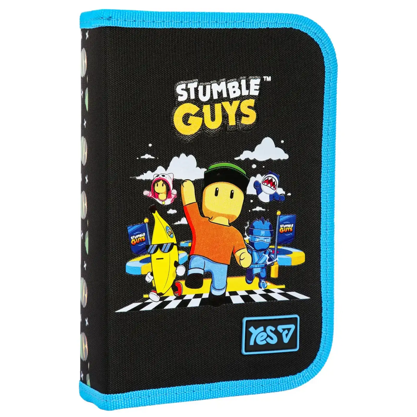 Пенал твердий Yes одинарний з двома клапанами Stumble Guys HP-04