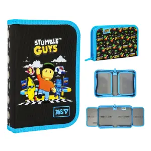 Пенал твердий Yes одинарний з двома клапанами Stumble Guys HP-04