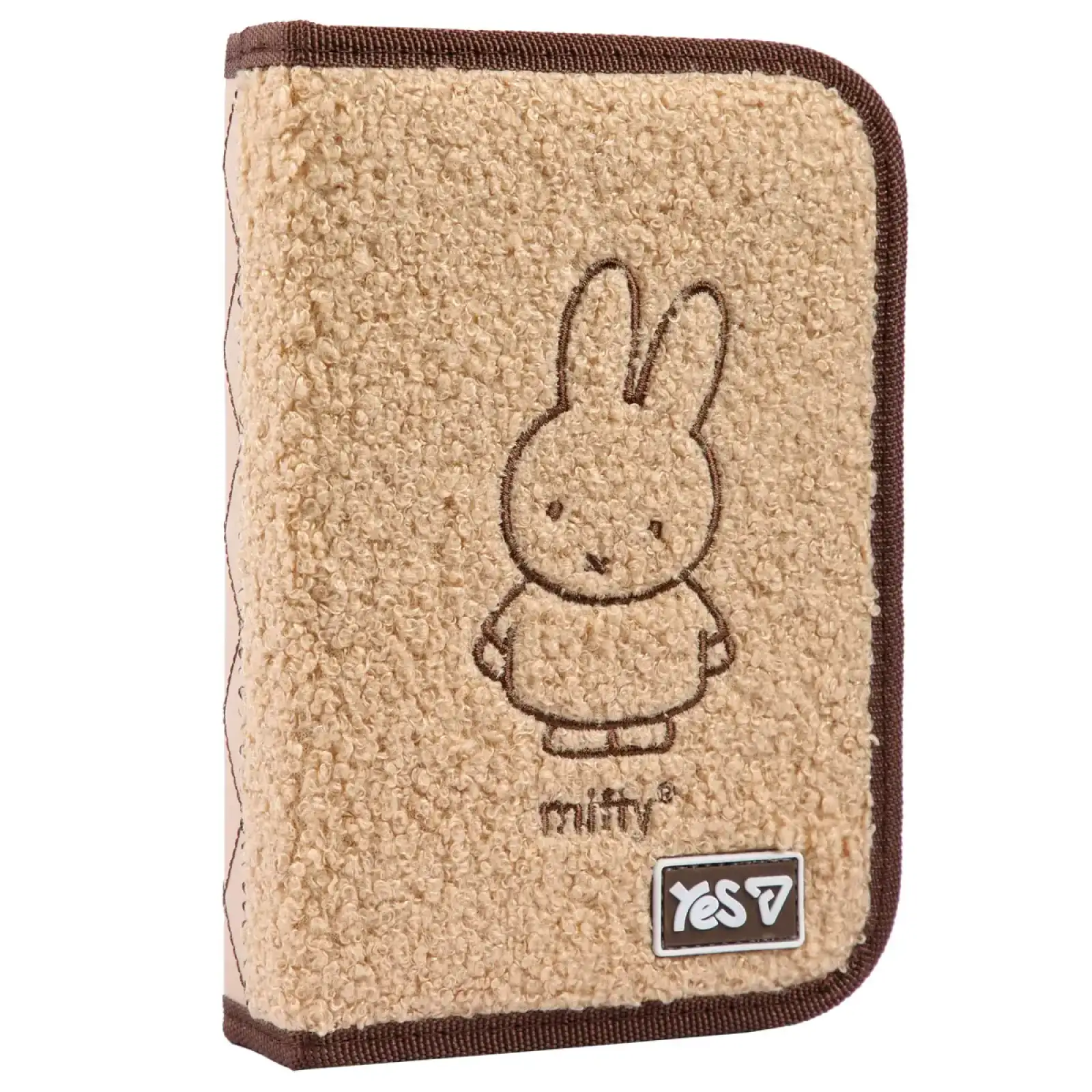Пенал твердый с 1 клапаном и прозрачным карманом Yes Miffy Bunny HP-04-N