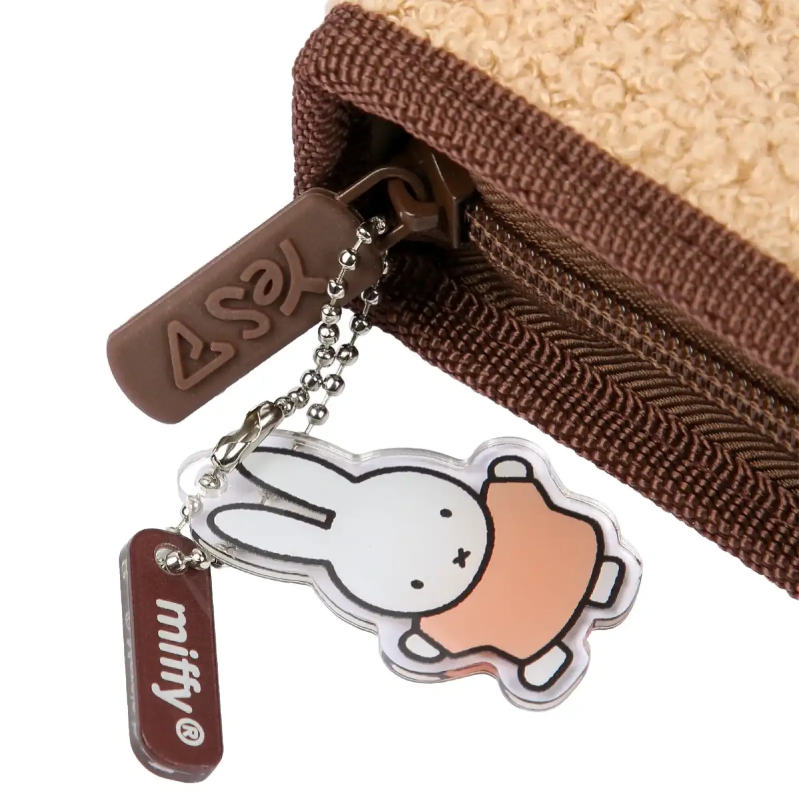 Пенал твердый с 1 клапаном и прозрачным карманом Yes Miffy Bunny HP-04-N