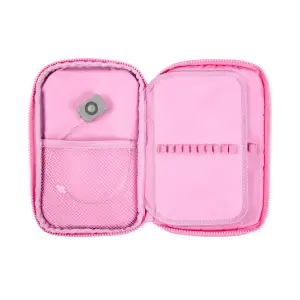 Пенал мягкий Yes с LED Pink Bear PH-35