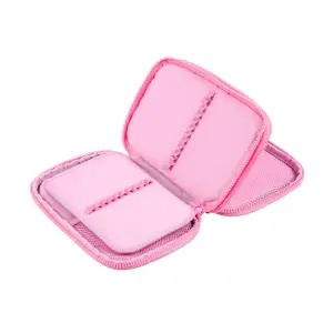 Пенал мягкий Yes с LED Pink Bear PH-35