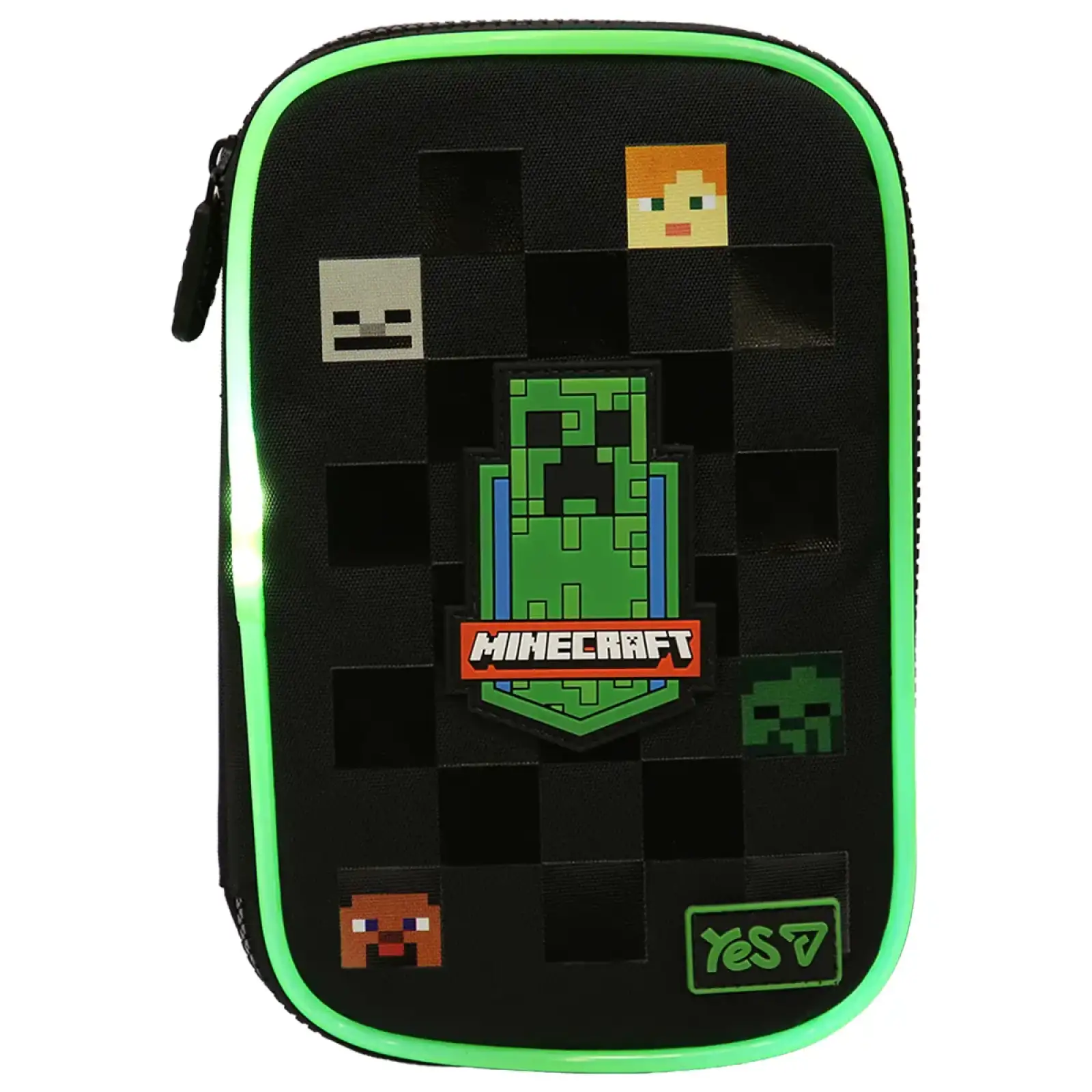 Пенал м‘який з LED Yes Minecraft Reality PH-35