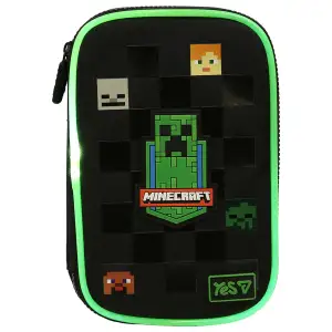 Пенал м‘який з LED Yes Minecraft Reality PH-35