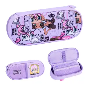 Пенал мягкий Yes Smiley World. Anime PH-30