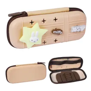 Пенал твердий з силіконовою панеллю Yes Miffy Bunny PHS-4