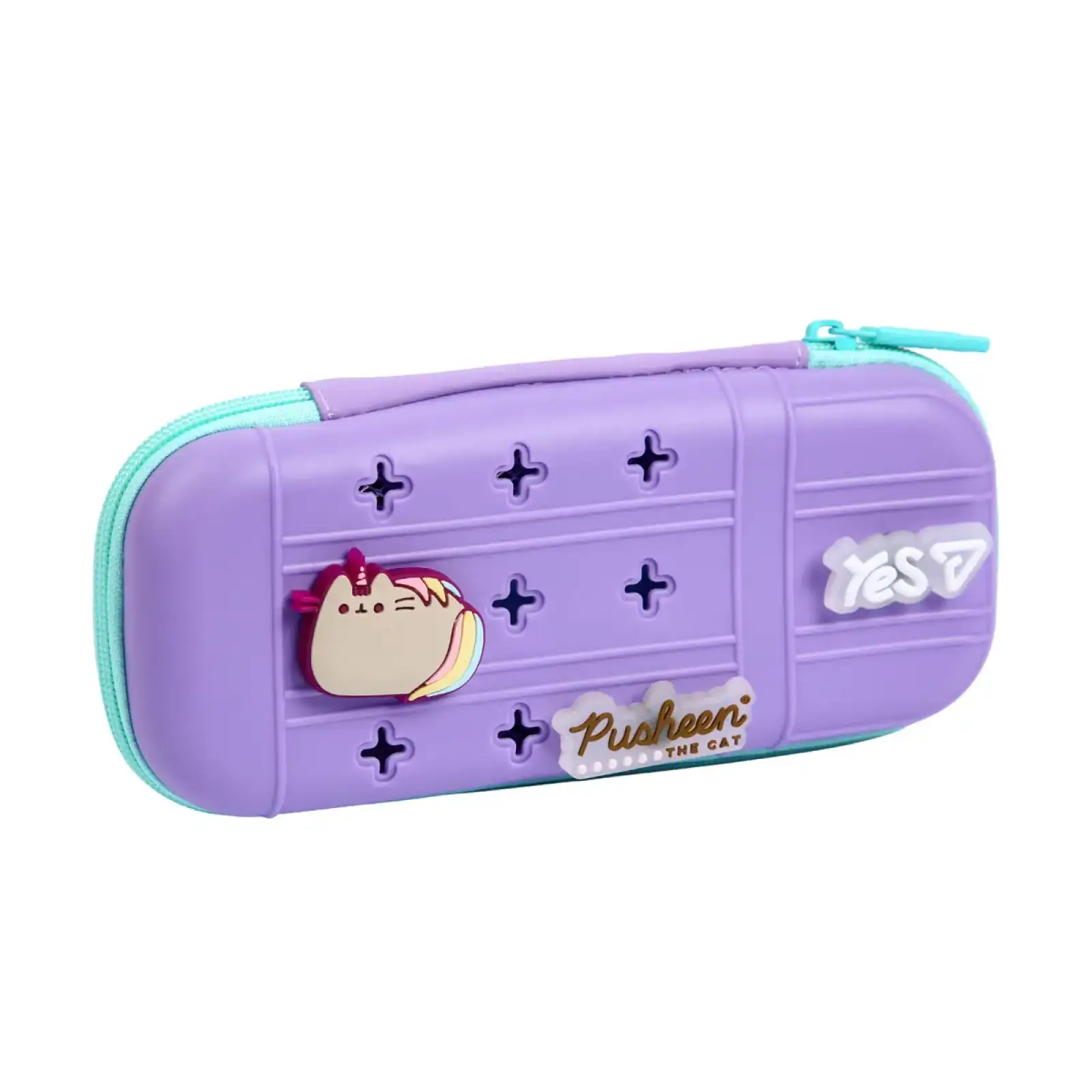 Пенал твердий з силіконовою панеллю Yes Pusheen Summer PHS-4