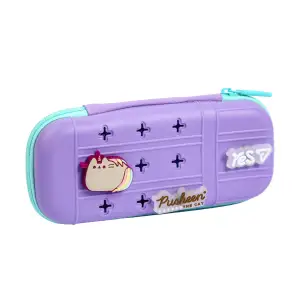 Пенал твердий з силіконовою панеллю Yes Pusheen Summer PHS-4