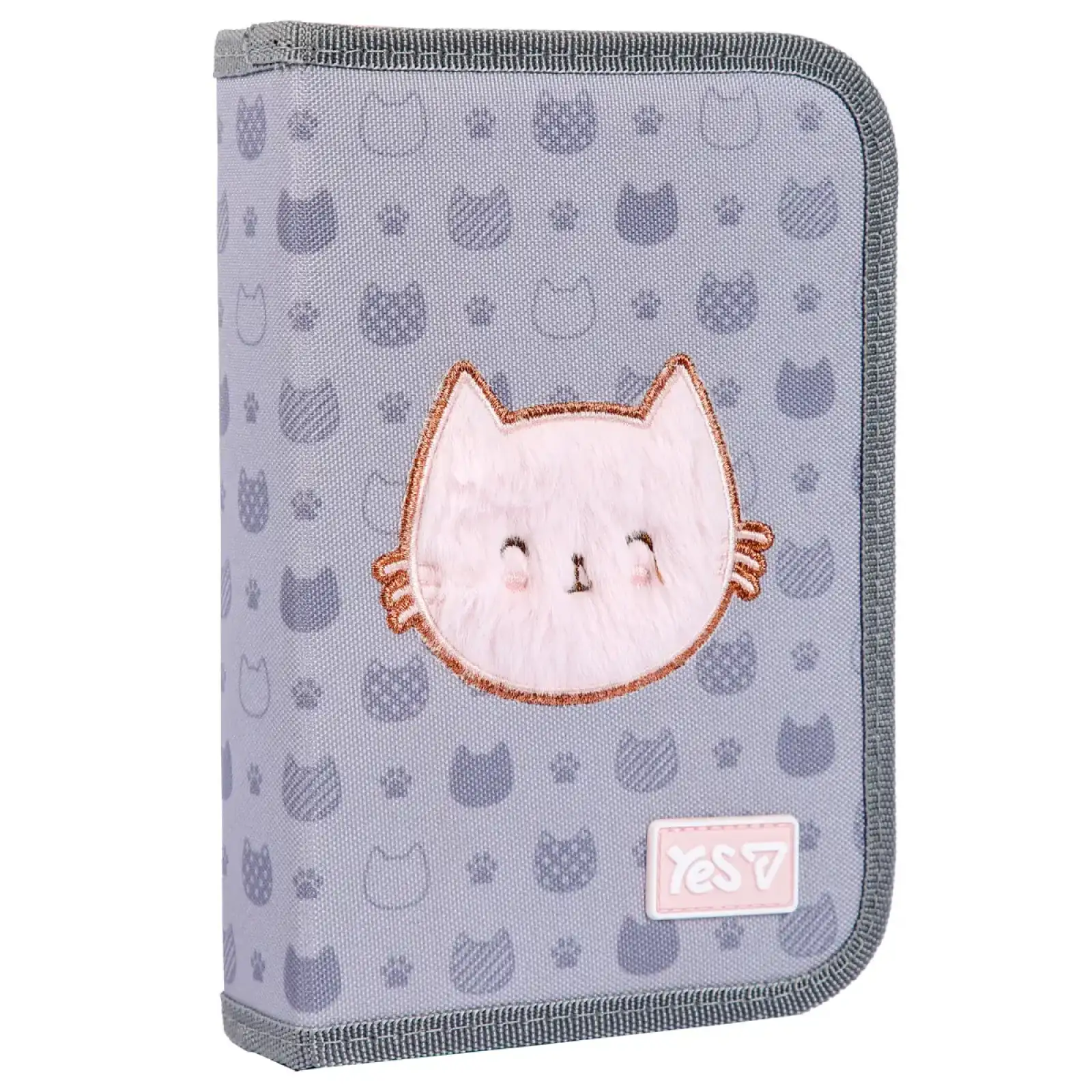 Пенал твердий Yes одинарний з клапаном Cat Yes HP-03