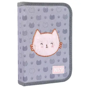 Пенал твердий Yes одинарний з клапаном Cat Yes HP-03