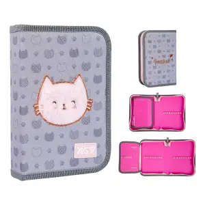 Пенал твердий Yes одинарний з клапаном Cat Yes HP-03