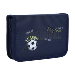 Пенал твердий Yes одинарний з клапаном Football HP-03