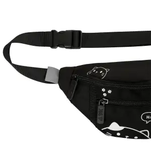 Сумка на пояс Yes Black Cat SP-36