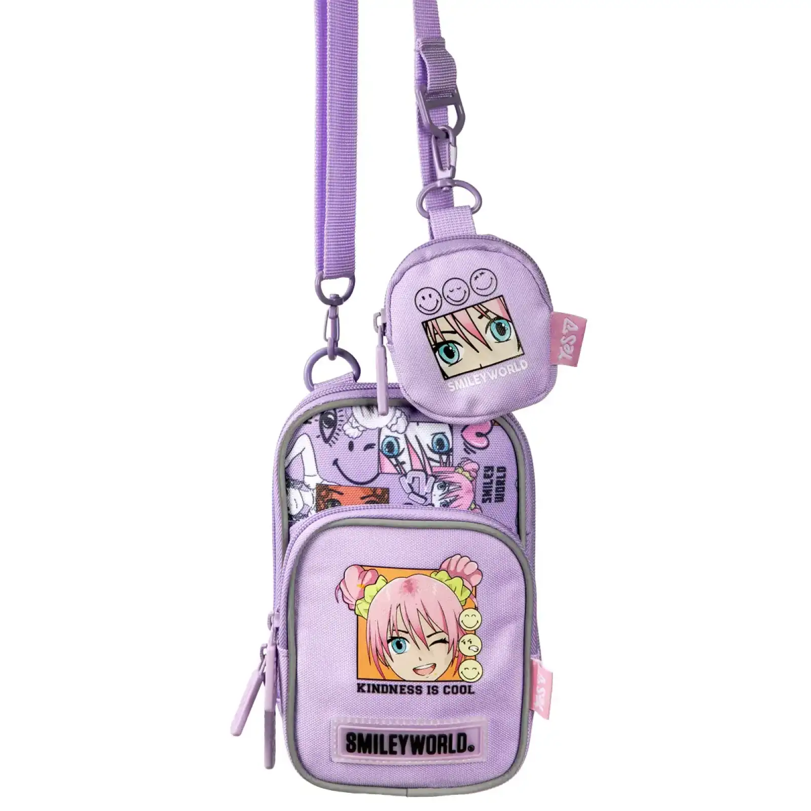 Сумка через плече Yes Smiley World. Anime CBK-3