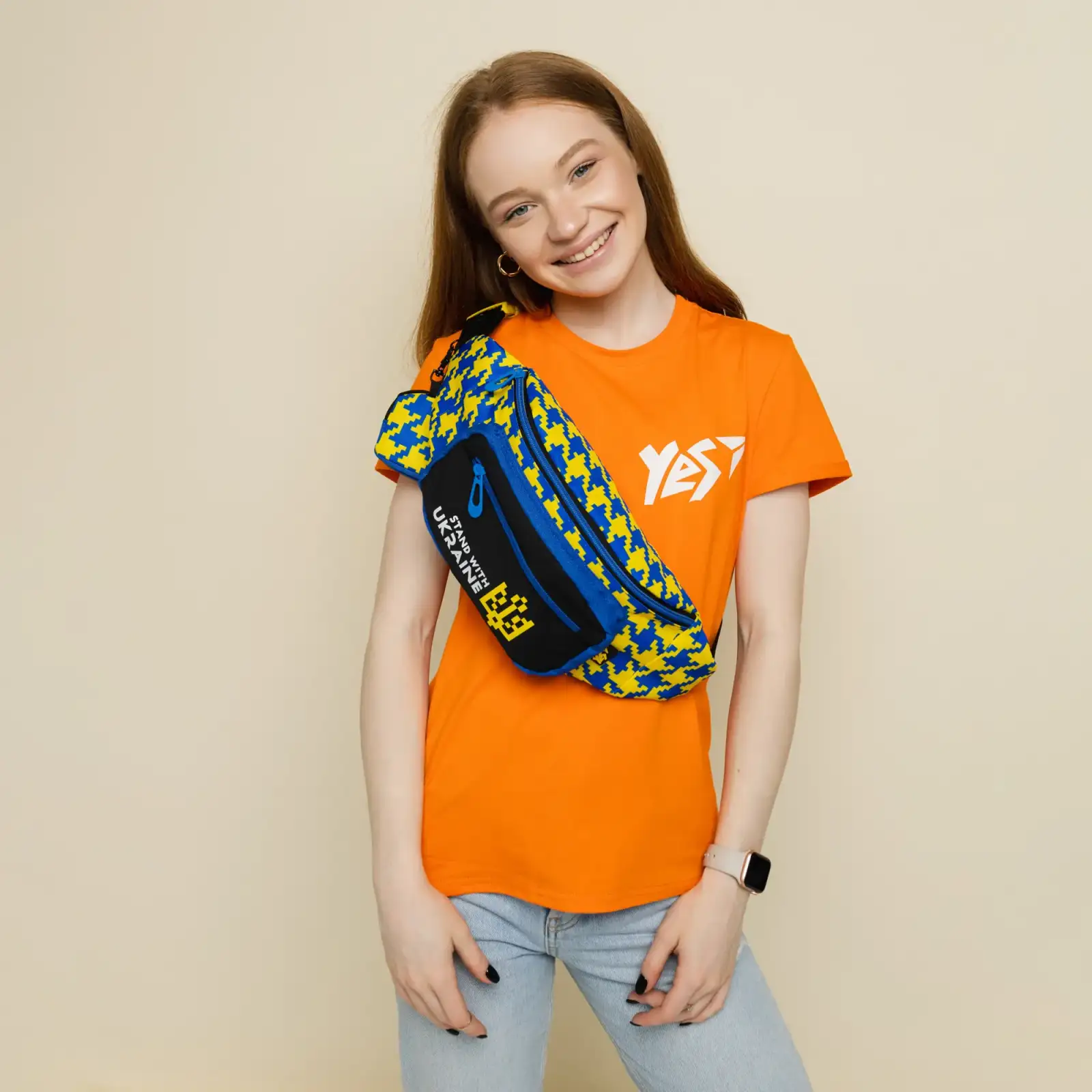 Сумка на пояс YES SP-29 Welcome To Ukraine