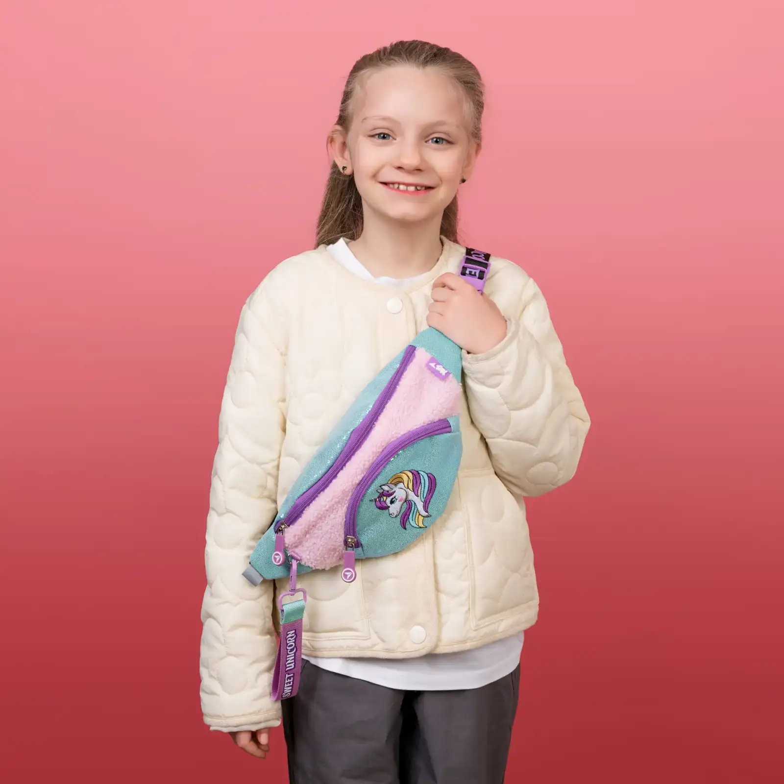 Сумка на пояс бананка Yes Unicorn SP-35