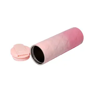 Термосклянка YES “Pink Heart”, 420мл