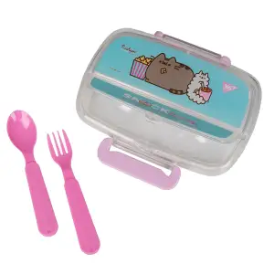 Ланч-бокс Yes Pusheen 750 мл з приладдям