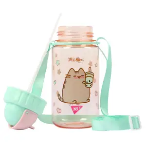 Бутылка для воды Yes Pusheen 360 мл., розовый