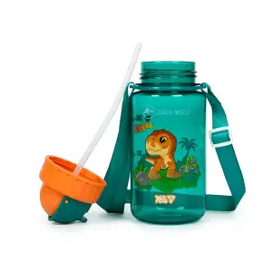Бутылка для воды Yes Jurassic World.Kids 360 мл., зеленый