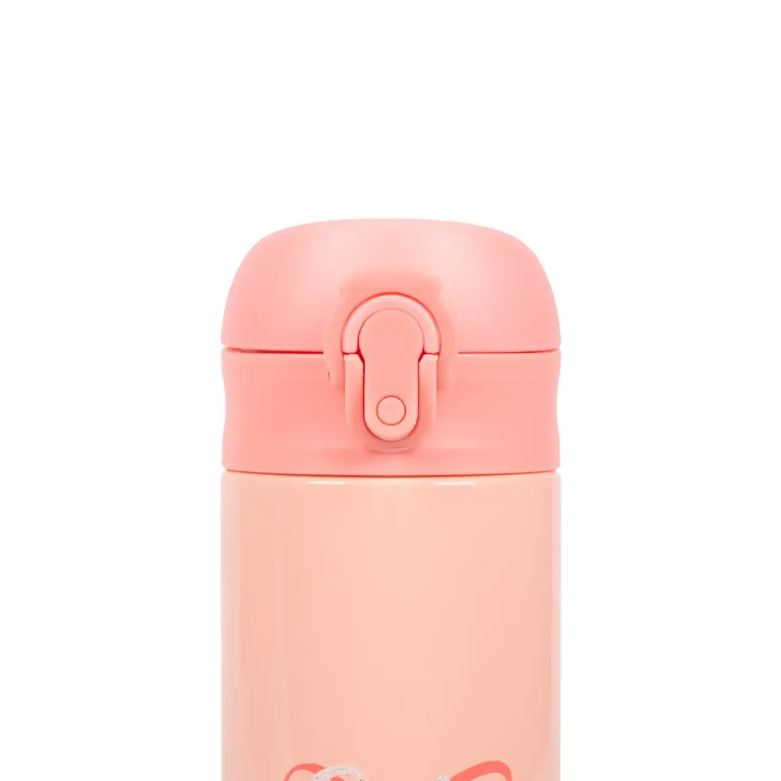 Термос Yes Barbie Shiny 420 мл., розовый с глитером