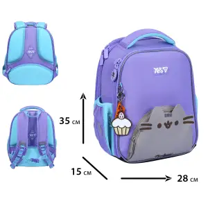 Рюкзак школьный каркасный Yes Pusheen Summer H-100S