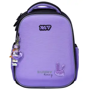 Рюкзак школьный каркасный Yes Shiny Bunny H-100S