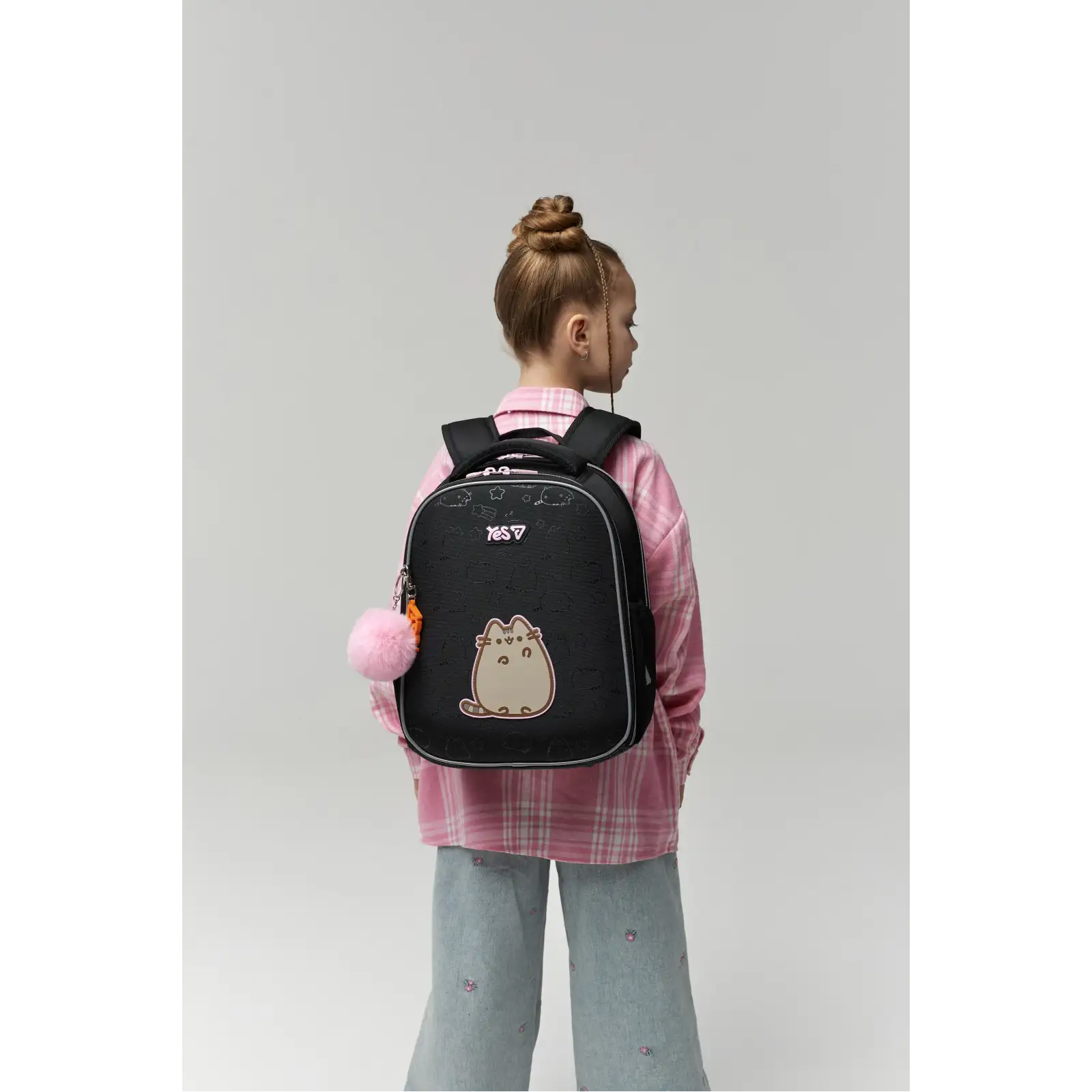 Рюкзак школьный каркасный Yes My Pusheen H-100S