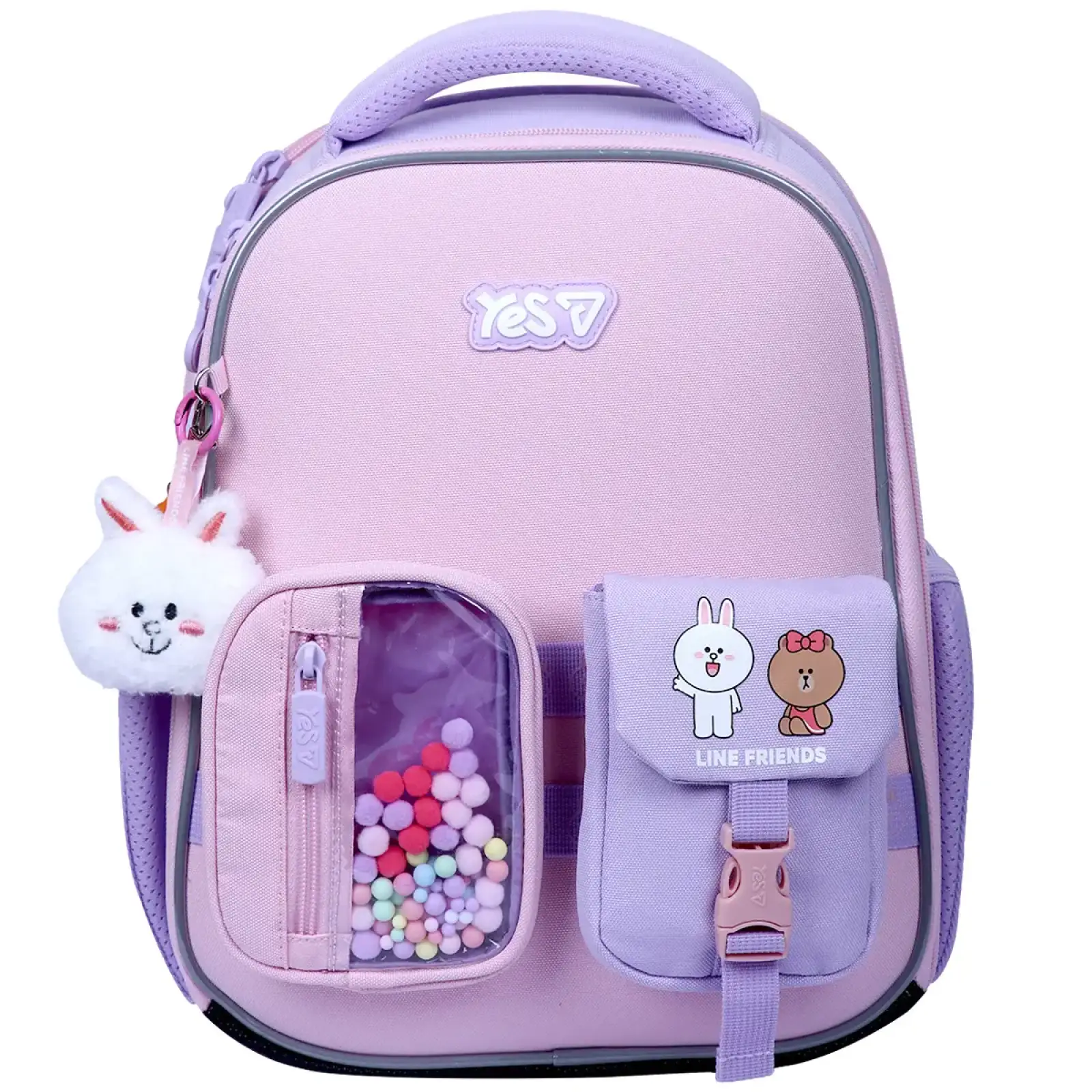 Рюкзак шкільний каркасний Yes Line Friends Always Together H-100S