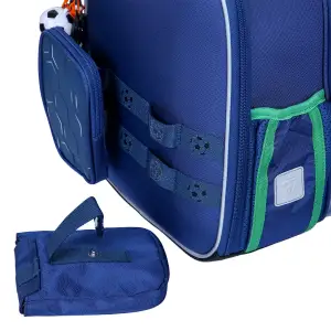 Рюкзак шкільний каркасний Yes Football Fan H-100S